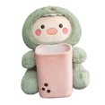 thumbnail image 3 of Soft Plush Toy Car Tissue Box Tissue Holder Trash Can Cute Stuffed Animals Waste Dinosaur, 3 of 7