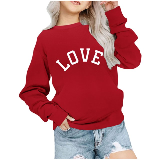 Chandails à Capuchon pour Garçons Garçons d'Âge Préscolaire et Filles Mode Mignon Couleur Unie Manches Longues Col Rond Chandail de Sport Chandail à Capuchon Chandails à Capuchon pour Filles