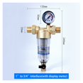 thumbnail image 1 of 40m High-efficiency Filtration Pre-filter Tap Water Household Whole House Central 3T Large Flow Pipe Backwashing Brass Filter, 1 of 7