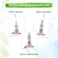 thumbnail image 2 of Mamaearth Rosemary Anti Hair Fall Kit (Shampoo + Conditioner) 250ml  + Oil 150ml, 2 of 5