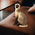 thumbnail image 3 of Lovely Cat Plush Toys Stuffed Animal Plush Padding Doll Simulation Siamese Cats StyleD, 3 of 9