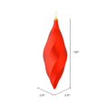 thumbnail image 3 of Vickerman M183103M 8 Po. Ornement Tourbillon Rouge Mat 6 par Sac, 3 of 3