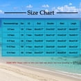 thumbnail image 3 of DecSea Girls Summer Double Layer Ruffle Dresses Casual Solid Crewneck Beach Sundress, 3 of 9