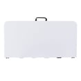 thumbnail image 5 of 34'' Square Bi-Fold Granite White Plastic Folding Table with Carrying Handle, 5 of 5