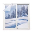 thumbnail image 3 of Fwttom B Ubble Double Sealing Window Winter Window Windproof Leakage Windscreen Thickened Transparent Coldproof Warm Film Windproof Frostproof C-Urt, 3 of 9