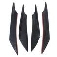 thumbnail image 3 of 4Pcs Carbon Fiber Car Bumper Fin Canard Splitter Diffuser Spoiler Air knife, 3 of 5