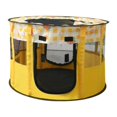 thumbnail image 1 of koolsoo Parc Portable pour Animaux Tente d'Accouchement pour Chat Pièce d'Isolement pour Chien Intérieur Jaune, 1 of 9
