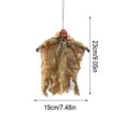 thumbnail image 4 of YIMWNYI Halloween Hanging Ghost Decoration, Realistic Tombstone Design, Terrifying Indoor Outdoor Prop, Creepy Party Decor, Perfect for Haunted Houses and Family Fun, 4 of 9
