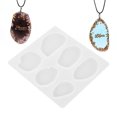 thumbnail image 3 of Earrings Silicone Mold Irregular DIY Jewelry Epoxy Mold Necklace Resin Mold, 3 of 10