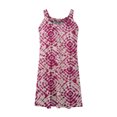 thumbnail image 2 of Birdeem Robes de Plage pour Femmes Aguichant Hawaïennes Imprimées Tropicales Sans Manches Mini Robe d'Été Ample Confortable Boho, 2 of 5