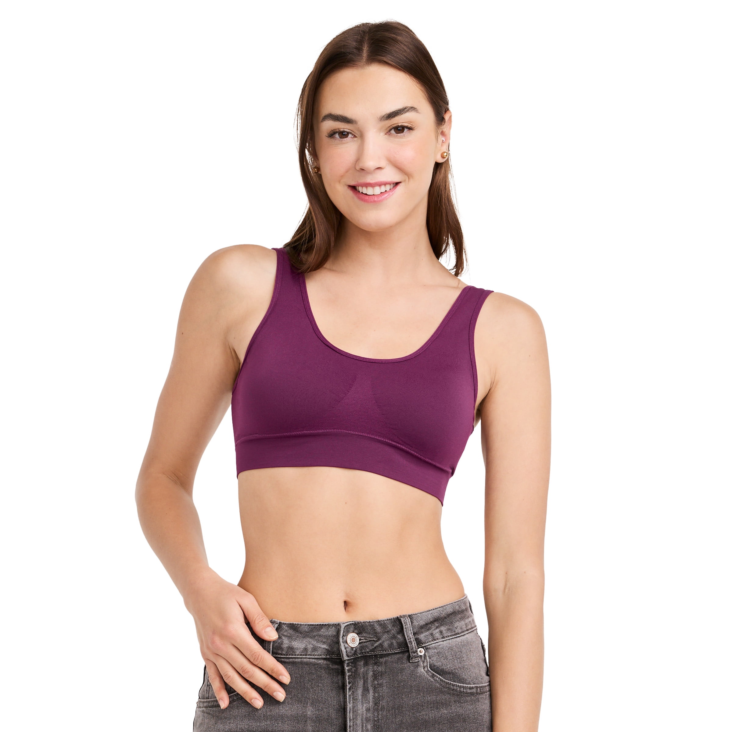 Jockey Women's Seamfree Stretch Tank Strap Bralette