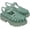 Green, variant on Melissa Possession Platform Jelly Sandals for Women Classic Fisherman-Style Chunky Platform with Adjustable Ankle Strap, Lightweight EVA Sole, and Non-Slip Traction