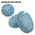 thumbnail image 3 of Unique Bargains Foot Care Exfoliating Scrub Stone Double Sided Pumice Stone Foot File Pumice Stone 2 Pcs Blue, 3 of 7