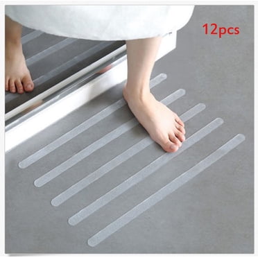 Agiferg 12PCS Anti Slip Bath Grip Stickers Non Slip Shower Strips Flooring Safety Tape