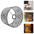 thumbnail image 2 of Miangastore 1Pc Home Lampshade Metal Carved Light Cover Modern Lighting Accessory, 2 of 8