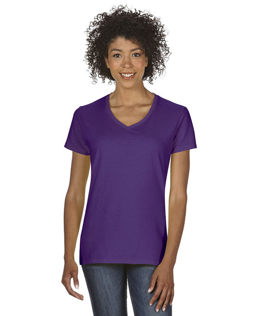 Gildan G500VL Ladies Heavy Cotton V-Neck T-Shirt