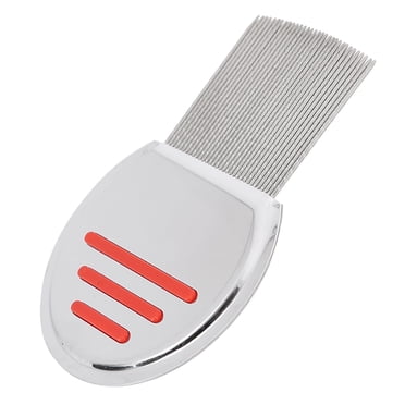 LYUMO Stainless Steel Lice Free Comb,Lice Removal Comb,Professional Stainless Steel Lice Nits Treatment Comb Portable Louse Removal Comb