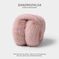 thumbnail image 2 of SUTENGDA Cache-Oreilles Duveteux pour Femmes, Cache-Oreilles Pliables en Peluche, Cache-Oreilles d'Hiver pour Enfants, Filles Garçons, Chauffe-Oreilles par Temps Froid, 2 of 7