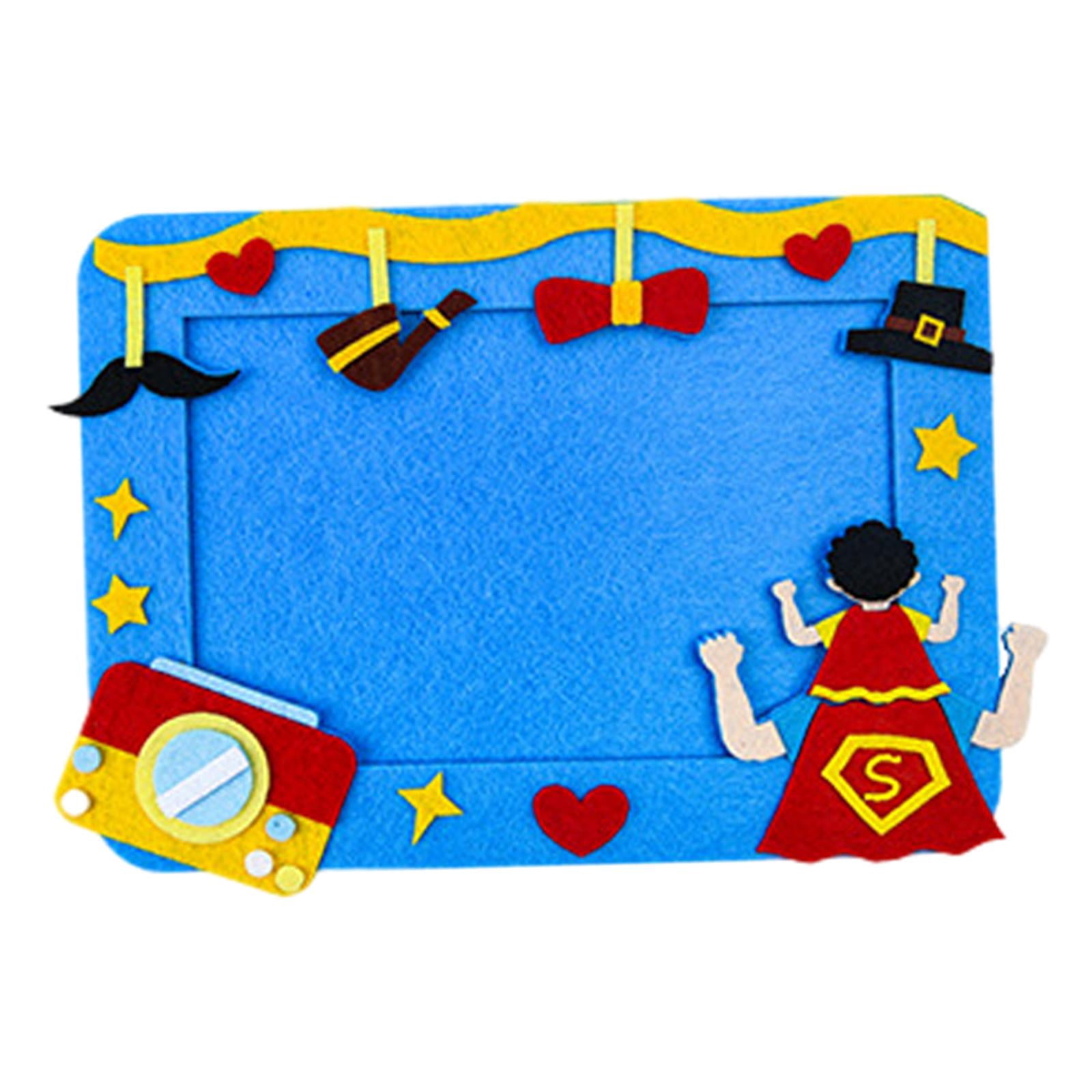 jifeng DIY Picture Frame Craft Frames Set Photo Frame for Bedroom Shelf Arts Crafts Fathers Love