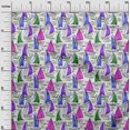 thumbnail image 3 of oneOone Georgette Viscose Purple Fabric Beach Boat Sewing Craft Projects Fabric Prints By Yard 42 Inch Wide, 3 of 4