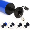 thumbnail image 3 of Portable Air Pump, Ball Pump Inflator Kit with Needle,Plastic Manual Air Pump for Basketball Football Volleyball Rugby Balloon Swim Inflatables（with 7 Needles, 1 Nozzles and 1Valve Adapter）, 3 of 5