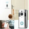 thumbnail image 3 of YOPTOP Wireless WiFi Video Doorbell Smart Phone Door Ring Intercom Security Camera Bell,black,One Size, 3 of 6
