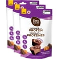 thumbnail image 1 of The Little Cacao Co. - Mini Protein Cups, with Cocoa Nibs - High Protein (12g) Snack, 9g Fibre, No Sugar, Non-GMO, Keto Friendly Peruvian Cacao Cups (Salted-Caramel) - 3x 104g packs, 1 of 6