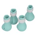 thumbnail image 1 of Chaussures de Chat Anti-Rayures, Chaussures de Chat en Silicone Confortables, Matériel de Rasage en Silicone Chaussures de Bain Clou de Chat pour les Chaussures de Chat Vert Menthe, Rose, 1 of 8