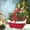 Rouge 2, variante sur Vaidha Christmas Sweethearts Gift Basket / Boîte à Bonbons en Bois avec Croustillant Flocon de Neige et Biscuits / Boîte à Friandises Festives pour la Famille et les Amis / 6.69x4.92x3.15 Po