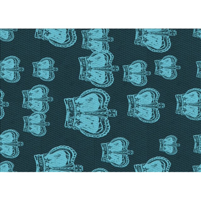 Ahgly Company Tapis d'Intérieur Lavables en Machine Rectangle Transitionnel Vert Turquoise Foncé, 3' x 5'