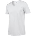 thumbnail image 3 of Gildan T-Shirt à Manches Courtes à Col en V Style Doux pour Hommes, 3 of 5