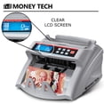 thumbnail image 2 of Money Tech Polymer & Paper Multi-Currency Compact Bill Cash Counter. Canadian Plastic & USD Banknote Counting Machine with Counterfeit Detection and LCD Screen, 2 of 6