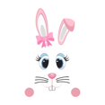 thumbnail image 1 of Easter Bunny Refrigerator Sticker Rabbit Lodestone Decoration Fridge Door Furniture Party Favors Stickers Window Decals Without Glue for Home, 1 of 9