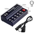 thumbnail image 1 of Transemion USB Phone Charger with Multi Ports Smart Charging 60W Station Wall Travel Desktop Home Power Device US Adapter, 1 of 6