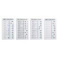 thumbnail image 3 of Kids Chore Chart, Removable Reusable Easy Operation 4 Pieces Chore Chart Reasonable Arrangement  For Home, 3 of 8