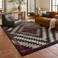 thumbnail image 4 of Rug Branch Sakarya Collection Modern Boho Geometric Indoor Area Rug, 4 of 8