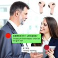 thumbnail image 4 of CUITING Real Time Language Translator Earbuds  Bluetooth 5.3 Denoise Translator Earphones Support 144 Languages with APP in Transparent Case for Smart Phone  White, 4 of 8