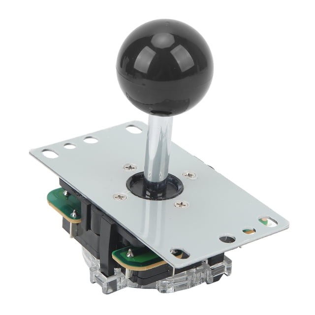 Joystick d'Arcade, Bascule et Tête à Bille et Entretoise, Pièces de Rechange pour Kit de Bricolage de Jeu d'Arcade, Carte de Circuit à Broche avec Tête à Bille pour Arcade 61,82 X 84,49 X 102,16 mm