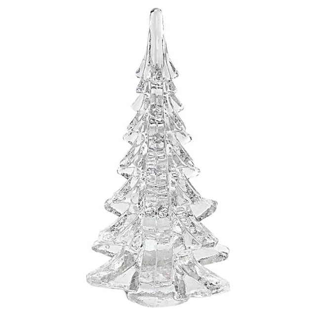 Arbre de Noël en Verre Soufflé à la Bouche de 10 Po