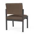 thumbnail image 5 of Fauteuil d'Appoint Sans Accoudoirs Lenox en Acier pour Réception / Acier Charbon / Brun, 5 of 5