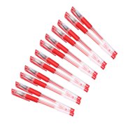 12Pcs Gel Pen 0.5mm Refill Neutral Pen Smooth Writing Signature Pen Student Supplies Office Stationery