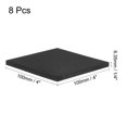 thumbnail image 2 of Unique Bargains 8pcs Rubber Padding Sheets 1/4' Thick x 4' Long Square Neoprene Foam Sheet Non-Slip Anti Vibration Pads, 2 of 5