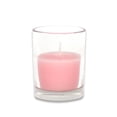 thumbnail image 1 of Jeco CVZ-022 Round Glass Votive Candles, Light Rose - 12 Piece per Box, 1 of 1