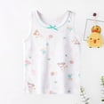 thumbnail image 2 of WEAIXIMIUNG Undershirt with Shelf Bra Girls' Small Vest Summer Thin Floral Undershirt In The Little Girl Cute Top, 2 of 3