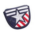 thumbnail image 3 of jinwen Housse de Maillon de Golf pour Putter, Housse Compacte pour Putter de Golf, Protection pour Tête de Club de Golf, Demi-Cercle, 3 of 9