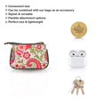 thumbnail image 4 of Sishka Porte-Monnaie pour Dames Élégant en Nylon et Cuir Fait à la Main – Sac de Voyage avec Accents en Cuir pour Femmes, 4 of 8