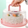 thumbnail image 5 of Amzcrzy Storage and Organization Cake Boxes Cake Box Cupcake Holders with Lid 10 Inch Transparent Handles with Lid Cupcake Holders Home Storage Organization and Storage Storage Container, 5 of 5