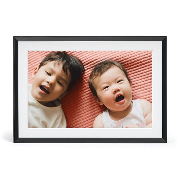 Carver Mat by Aura Frames - Gravel with White Mat