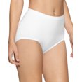 thumbnail image 1 of Bali Womens Ultra Control Seamless Shaping Brief - Best-Seller, XXL, 2 White, 1 of 3