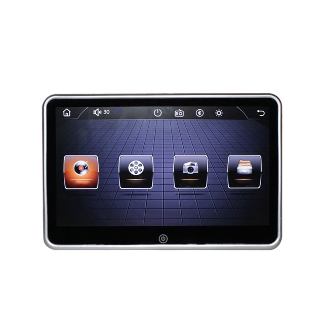 Headrest Car Monitor Touch Screen 1080P HD MP5 Automotivo Rear Seat Display Car Video Players FM IR USB TF Link ,Widely Used